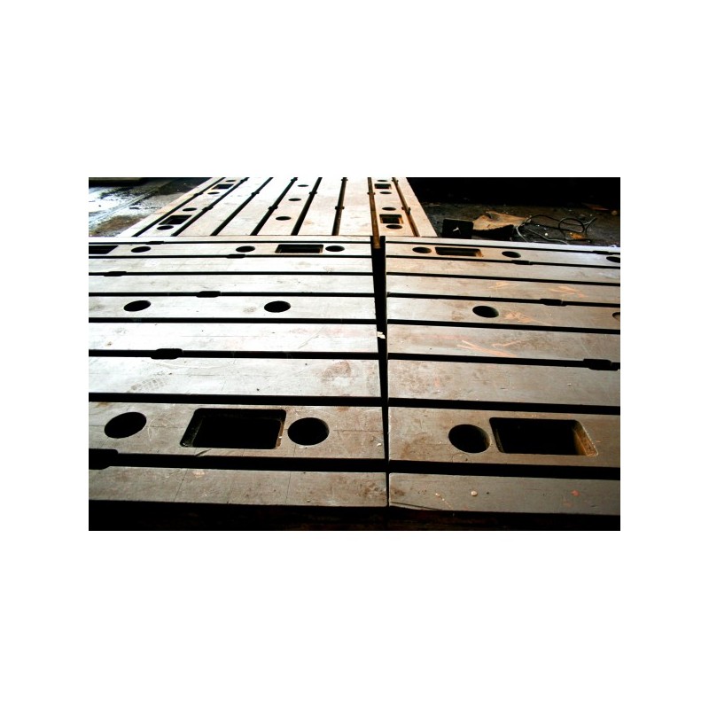 Floor Plates in cast iron 1750 x 3850 mm